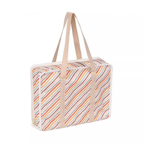 Sac avec espace de rangement retro stripes