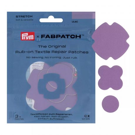 Patch autocollant STRETCH lilas, 3pc