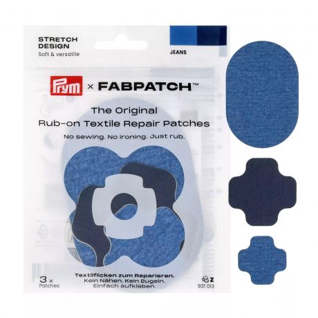 Patch autocollant STRETCH jeans, 3pc