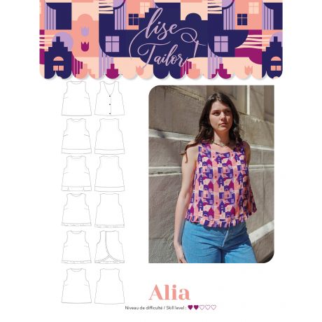 Patron Lise Tailor top alia t34/52