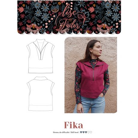 Patron Lise Tailor - sweat fika