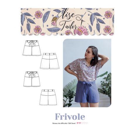 Patron Lise Tailor short frivole t34/52
