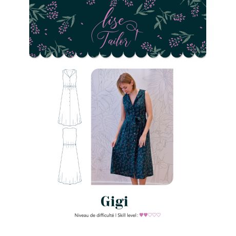 Patron Lise Tailor robe gigi t34/52