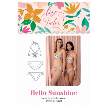 Patron Lise Tailor maillot hello sunshine t34/48