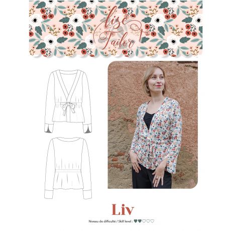 Patron Lise Tailor - blouse liv