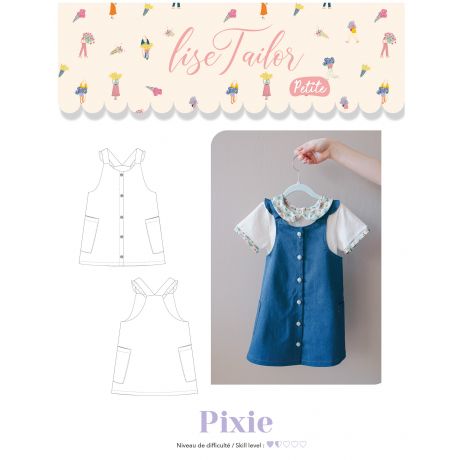 Patron Lise Tailor robe petite pixie t2/12ans