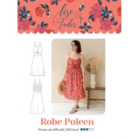 Patron Lise Tailor robe poleen t34/52