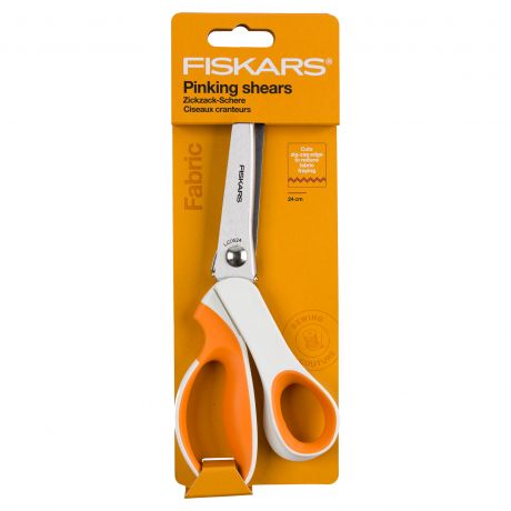 Ciseaux Fiskars cranteur softgrip droitier