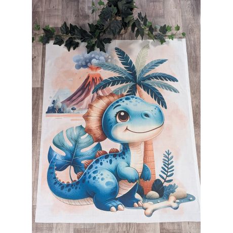 Tissu de L'atelier de Jess & Caro panneau couverture motif XL draco