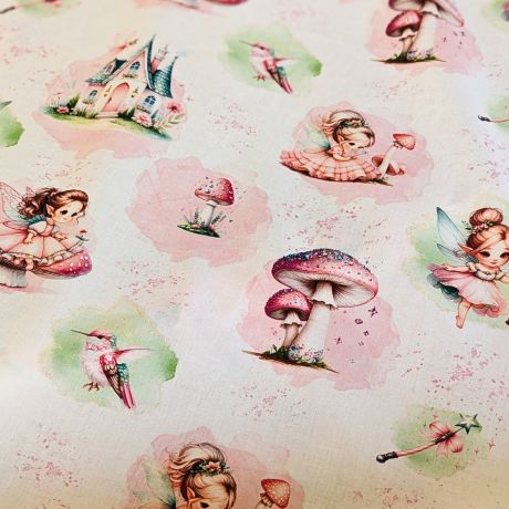 Tissu de L'atelier de Jess & Caro coton imprim - aurora