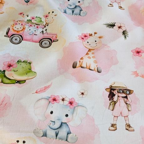 Tissu de L'atelier de Jess & Caro coton imprim - charline