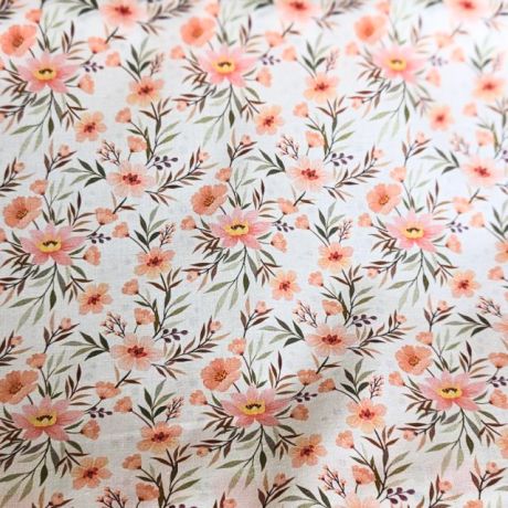 Tissu de L'atelier de Jess & Caro coton imprim - jade