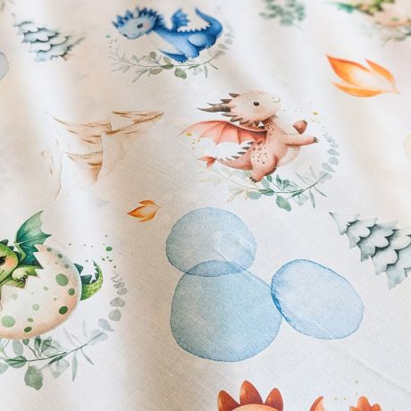 Tissu de L'atelier de Jess & Caro coton imprim� - Kyllian