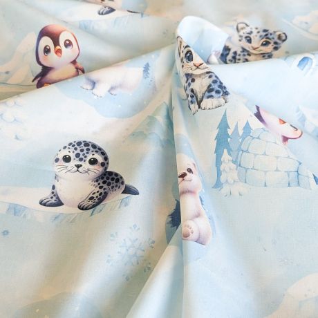 Tissu de L'atelier de Jess & Caro coton imprim� - liam