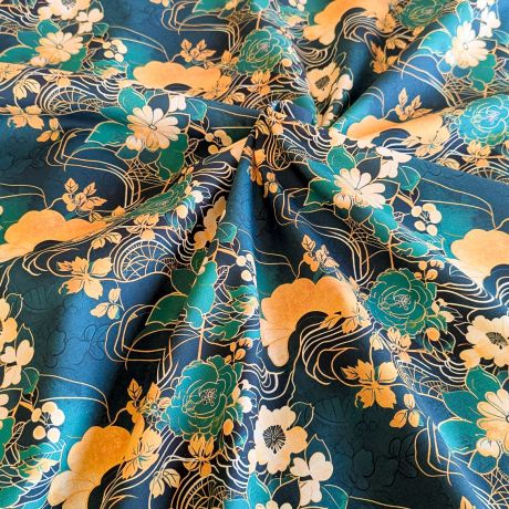 Tissu de L'atelier de Jess & Caro coton imprim� - Mako