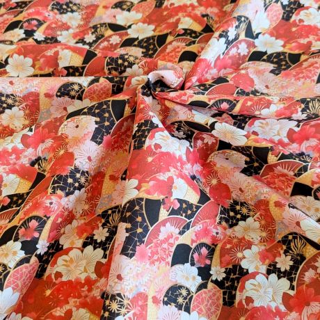 Tissu de L'atelier de Jess & Caro coton imprim� - Mei