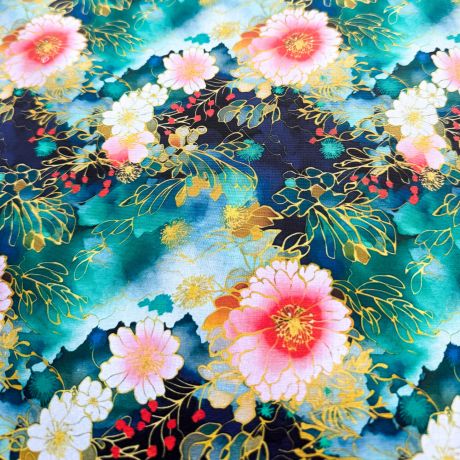 Tissu de L'atelier de Jess & Caro coton imprim - sayana