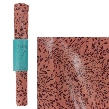 Coupon toile enduite 46/60 - bordeaux