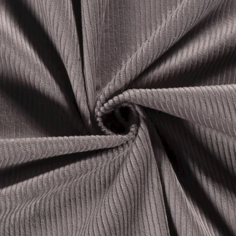 Tissu velours ctel gris taupe