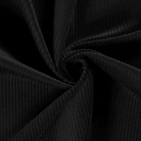 Tissu velours ctel noir