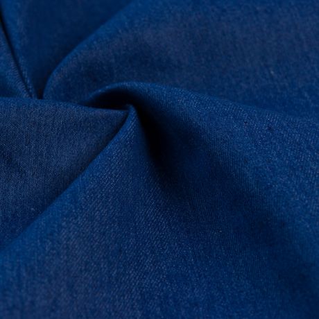 Tissu jean stretch bleu