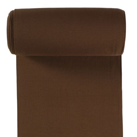 Bord côte tubulaire 35 cm marron