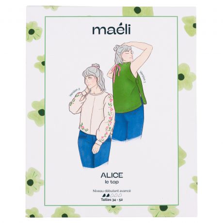 Patron Ma�li Paris haut Alice t34/52