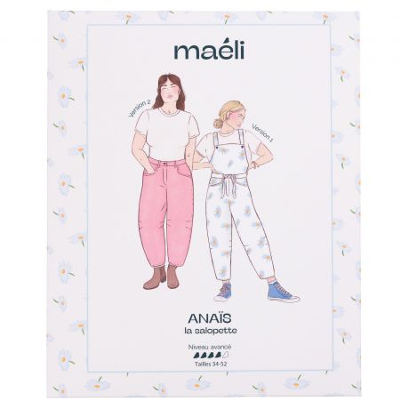 Patron Mali Paris salopette Anas t34/52