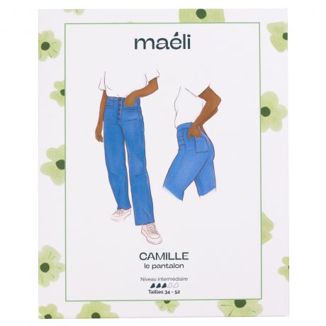Patron Mali Paris pantalon Camille t34/52