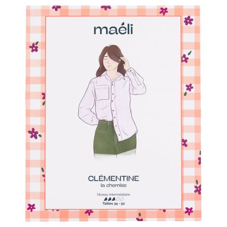 Patron Mali Paris chemise Clmentine t34/48