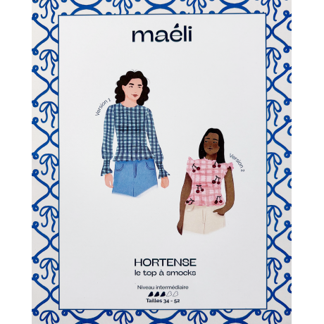 Patron Ma�li Paris top Hortense