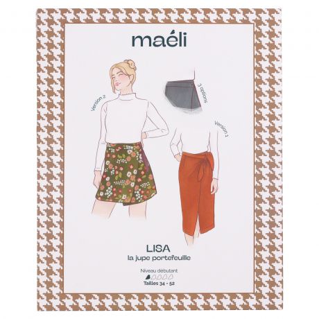 Patron Mali Paris jupe Lisa t34/52
