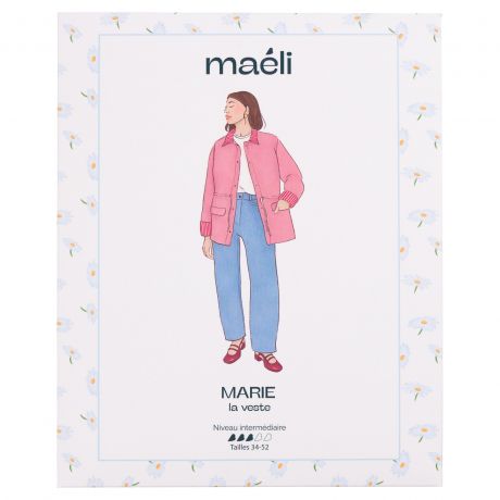 Patron Mali Paris veste Marie t34/52
