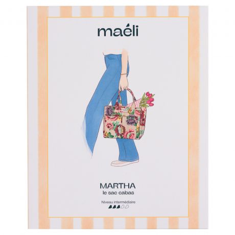 Patron Ma�li Paris maxi cabas martha