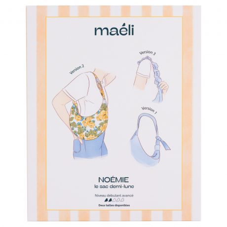 Patron Ma�li Paris sac demi-lune noemie