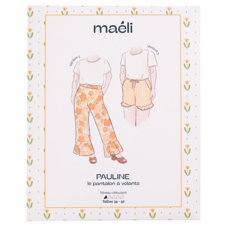 Patron Mali Paris pantalon Pauline t34/52