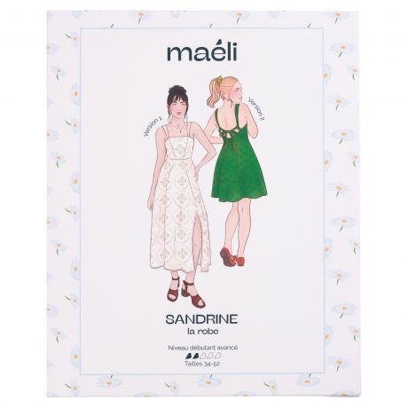 Patron Mali Paris robe Sandrine t34/52