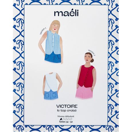 Patron Ma�li Paris top Victoire