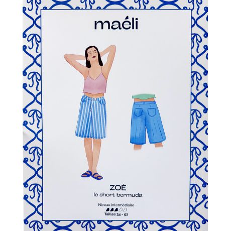 Patron Ma�li Paris short Zo�