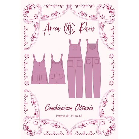Patron Ancea Paris combinaison ottavia