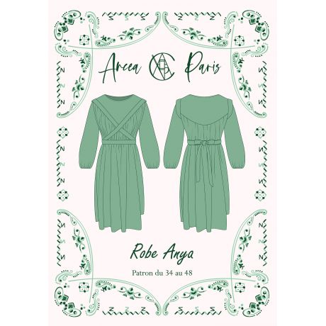 Patron Ancea Paris robe anya