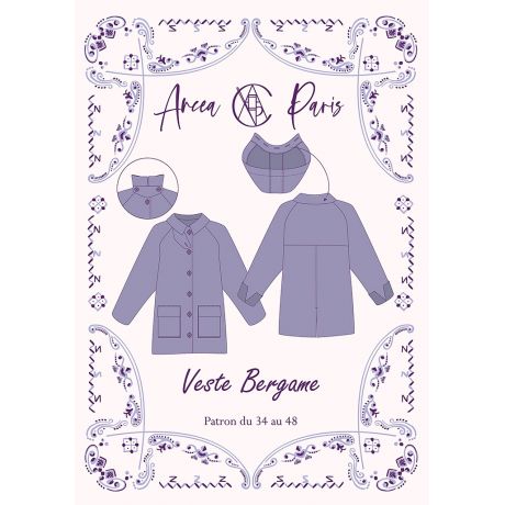 Patron Ancea Paris veste bergame