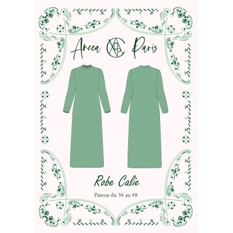 Patron Ancea Paris robe calie