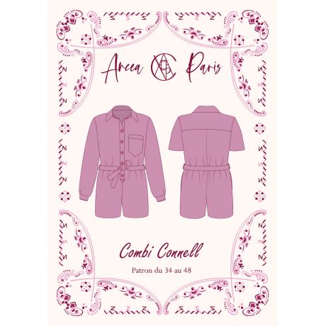 Patron Ancea Paris combinaison connell