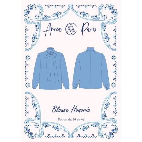 Patron Ancea Paris blouse honoria