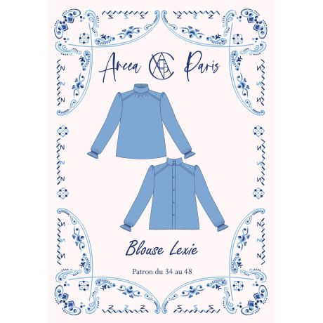 Patron Ancea Paris blouse lexie