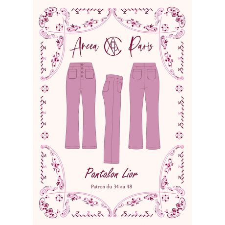 Patron Ancea Paris pantalon lior