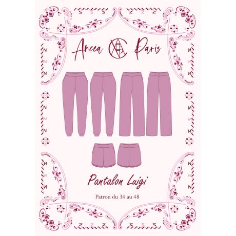 Patron Ancea Paris pantalon luigi