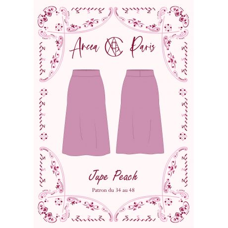 Patron Ancea Paris jupe peach