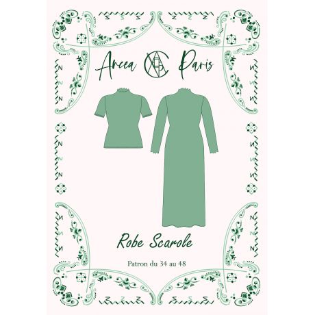 Patron Ancea Paris top / robe scarole